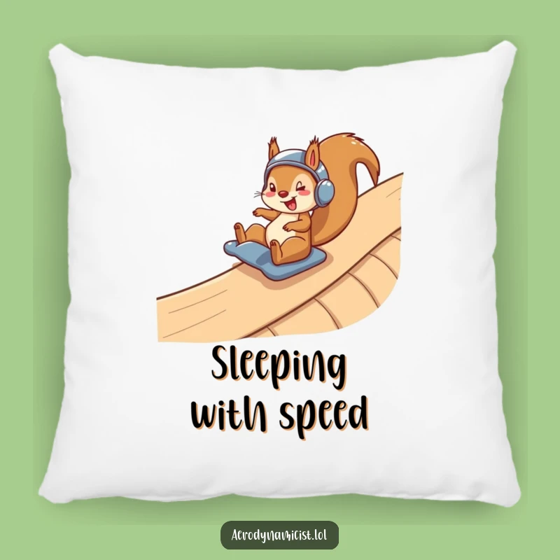 Funny Squirrel Helmet Pillow: Cozy Comfort Meets Ramp-Riding Fun